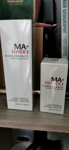 [CLEARANCE] Eileen Grace MA+ Flawless White Mandelic Acid Renewal Toner photo review